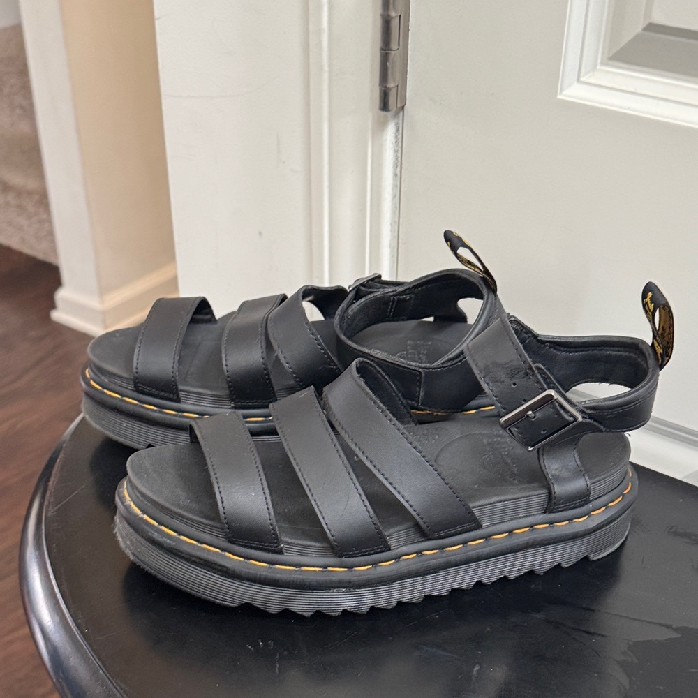 Dr. Martens Black Sandals - Picture 2 of 12